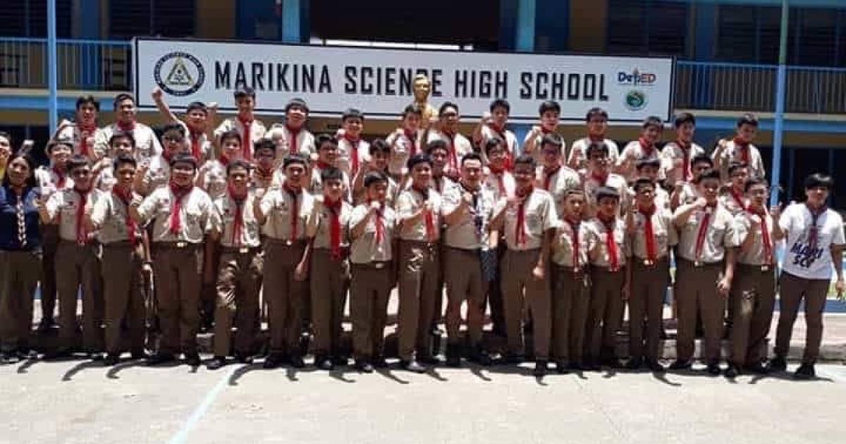 Institutional Camping of Marikina Science High School Senior Scouting Movement World Scouting